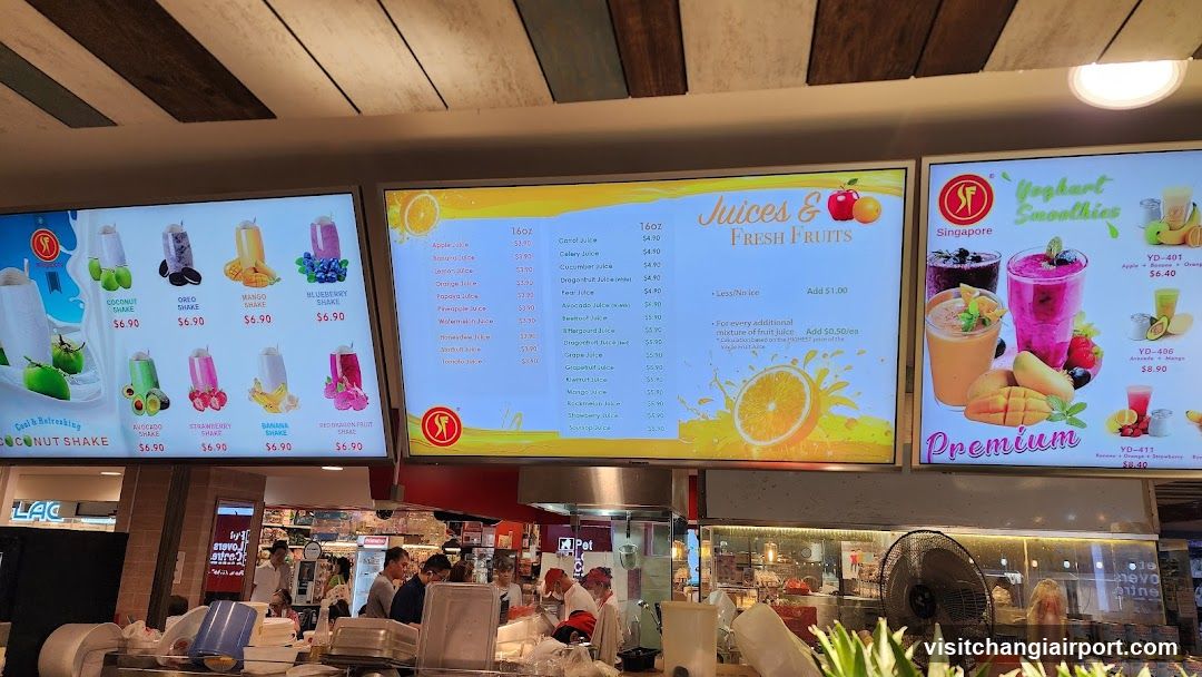 SF Fruits & Juices - Jewel Changi Airport