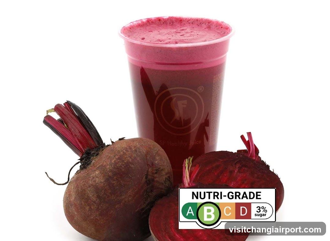 Beetroot Juice with Nutri-Grade Label