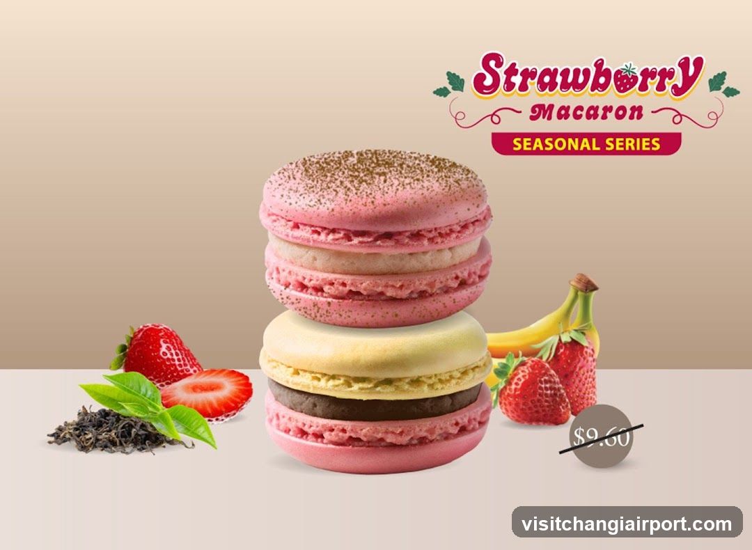 Strawberry Macaron Seasonal Series