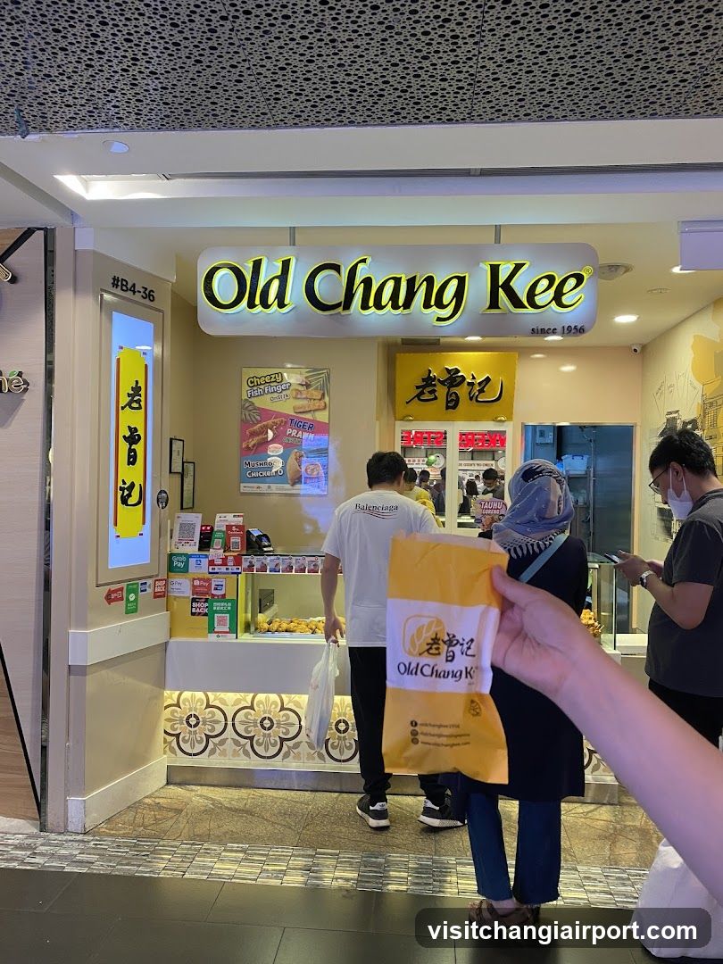 Old Chang Kee Store Interior