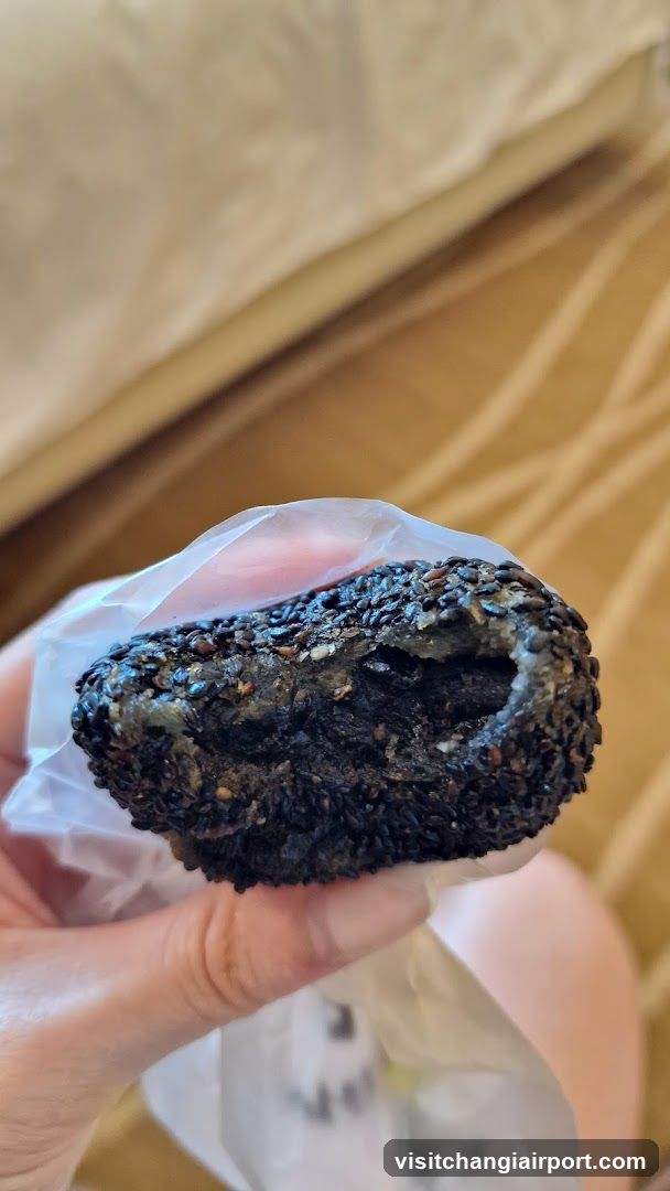 Black Sesame Pastry