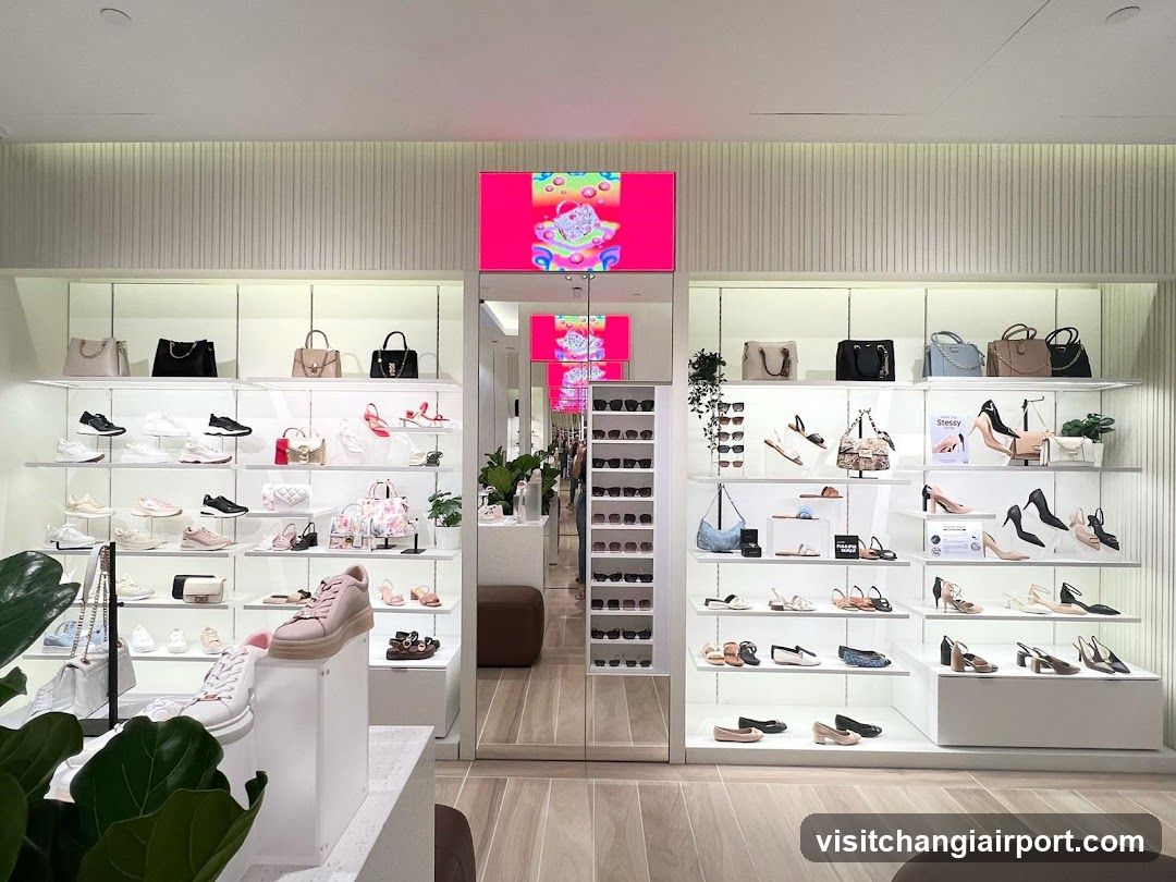 Shoe and Handbag Store Interior