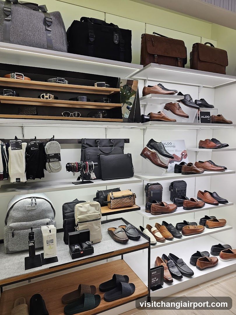Men's Accessories Display