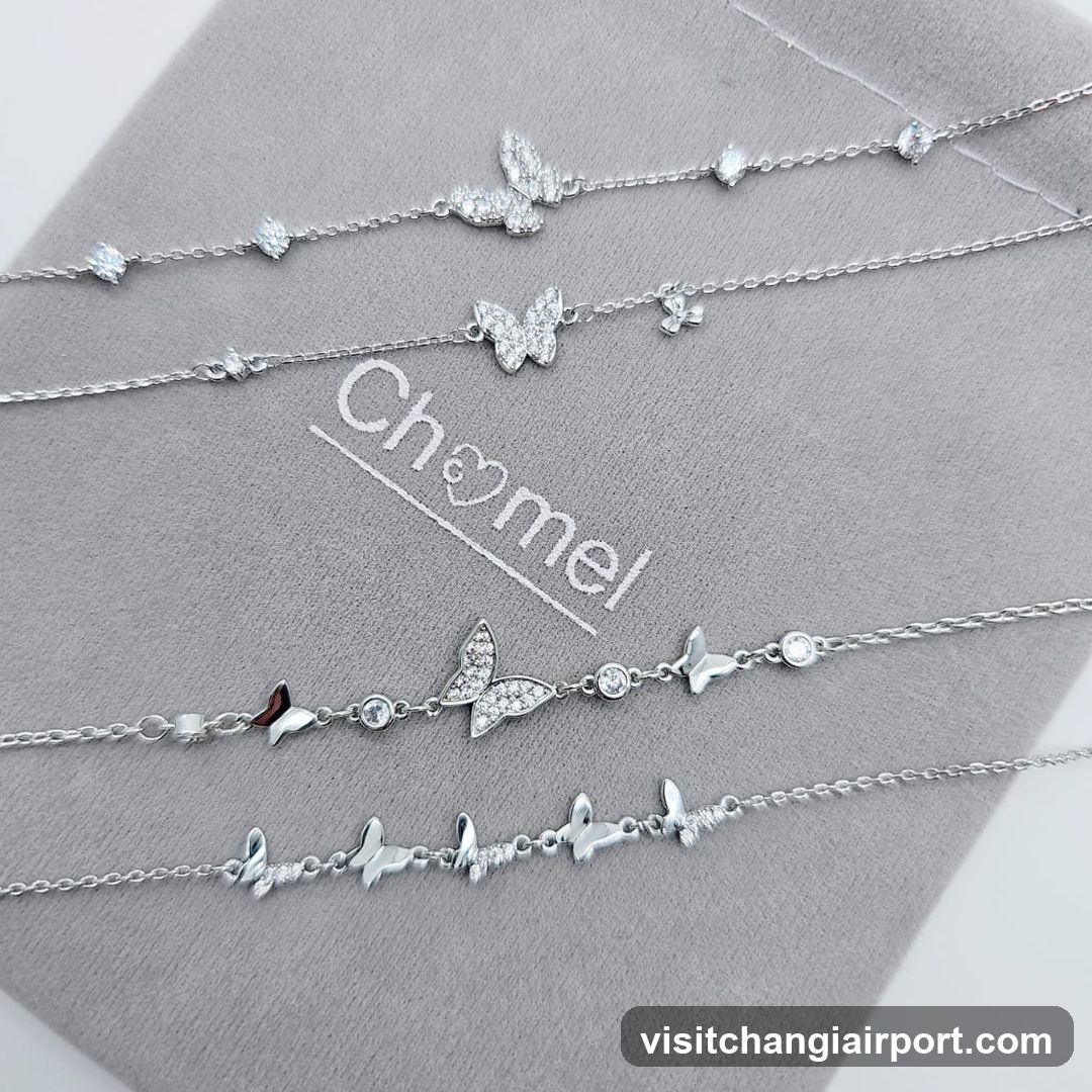 Bracelets with Butterfly Charms