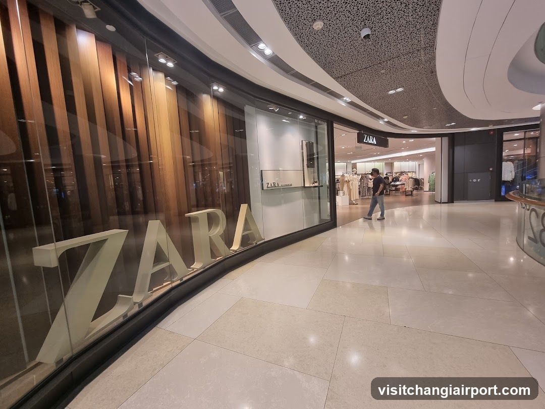 Zara Store Interior View