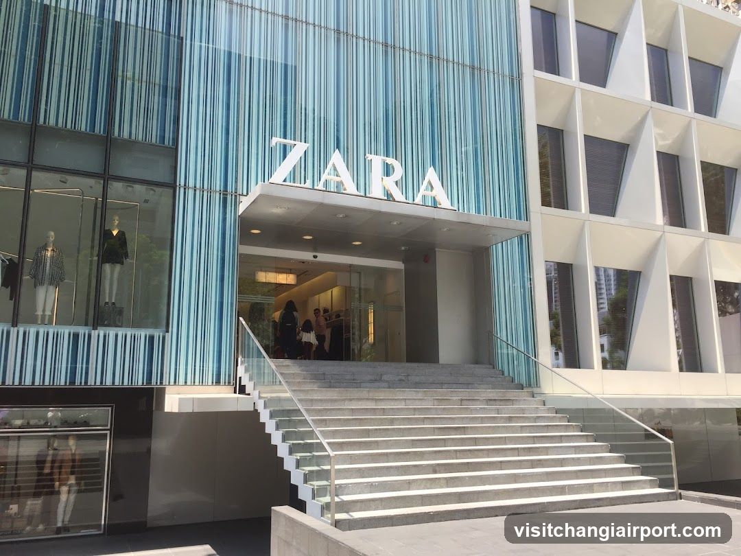 Zara Store Entrance