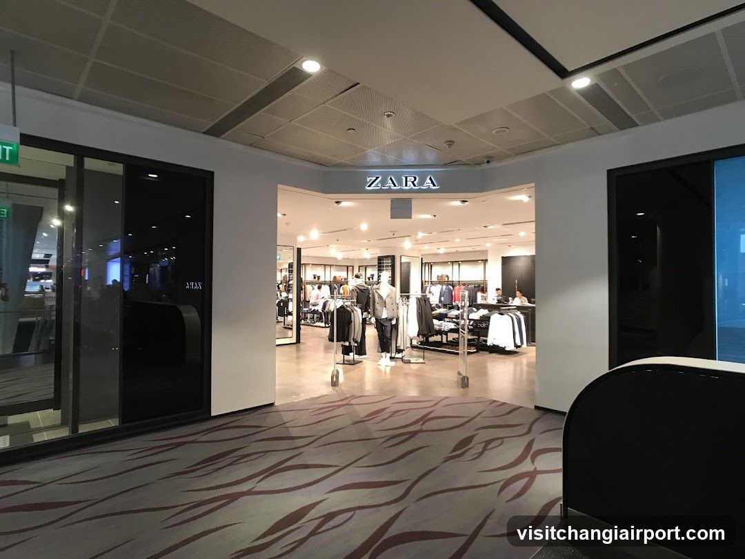 Zara Store Entrance