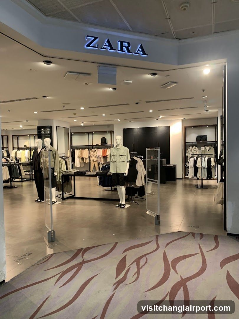 Zara Store Entrance