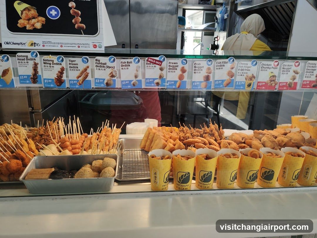 Food Stall Display