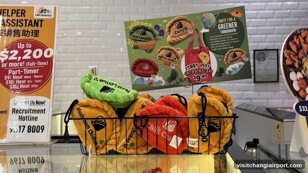 Curry Puff Merchandise Display