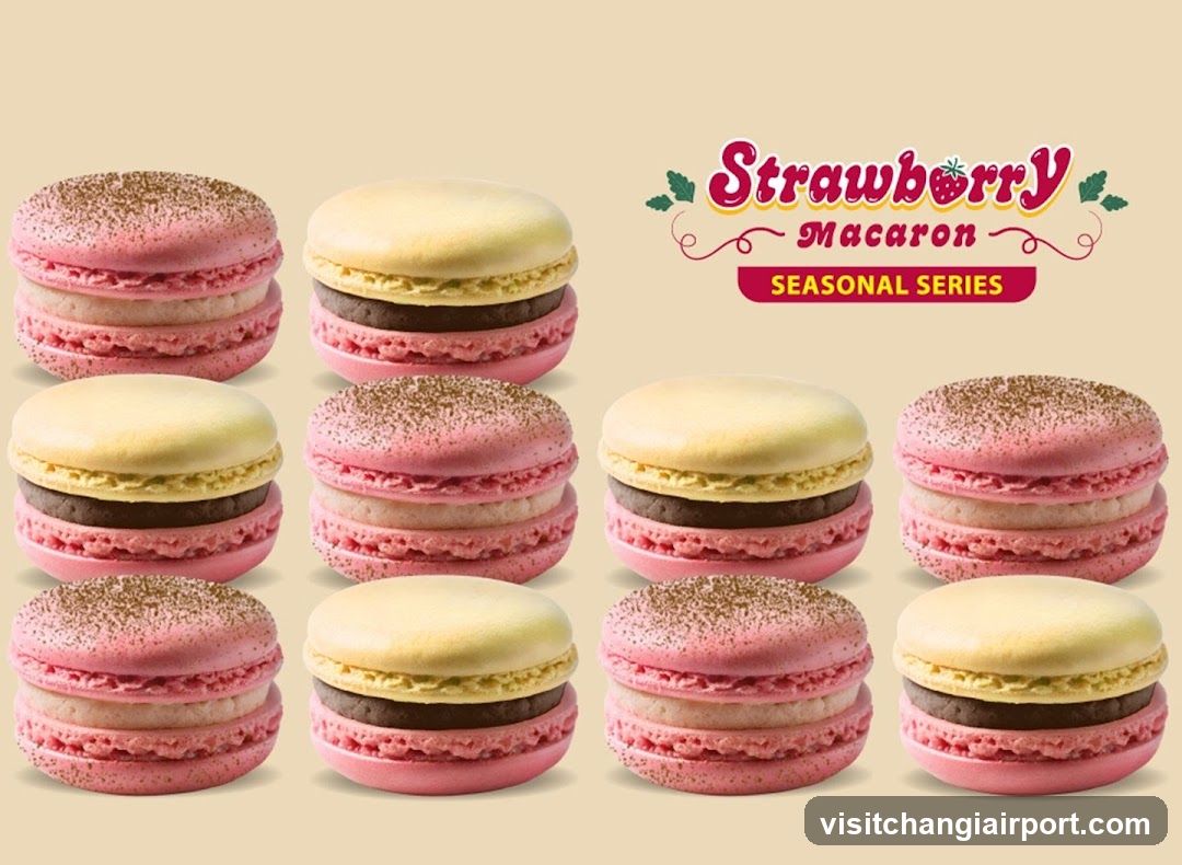 Strawberry Macaron Seasonal Series