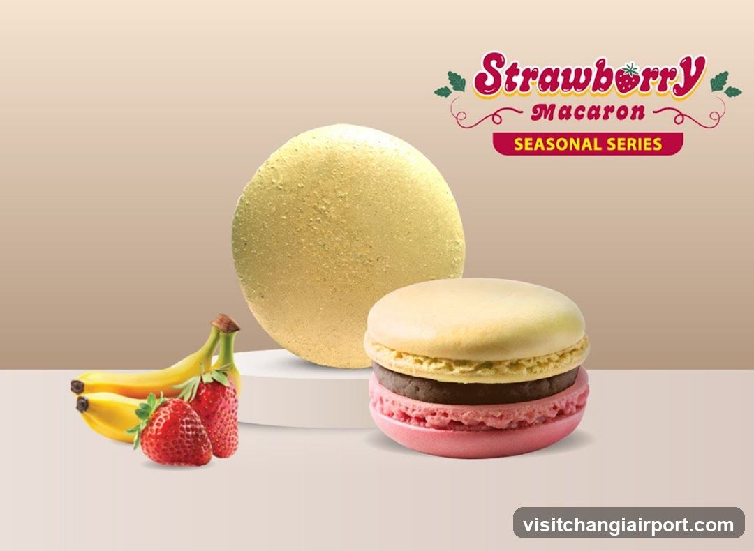 Strawberry Macaron Seasonal Series