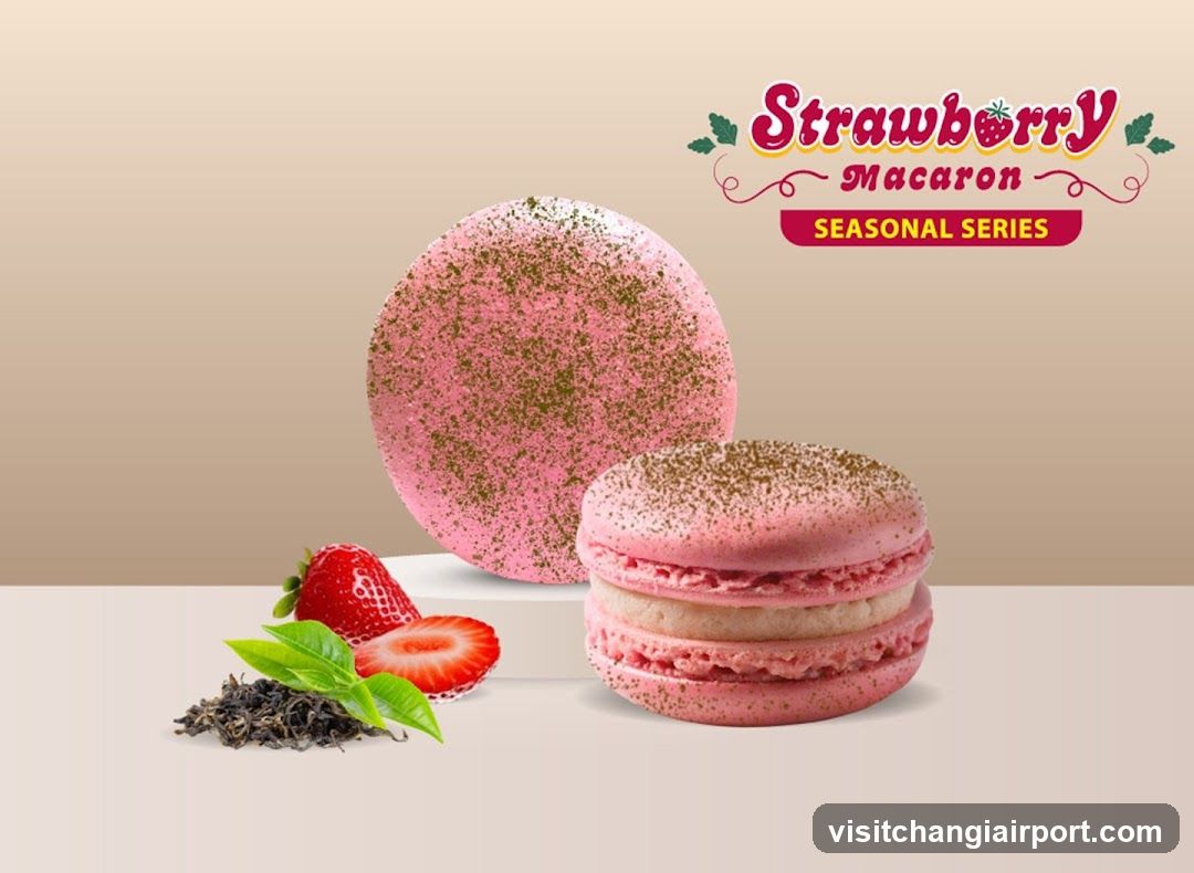 Strawberry Macaron
