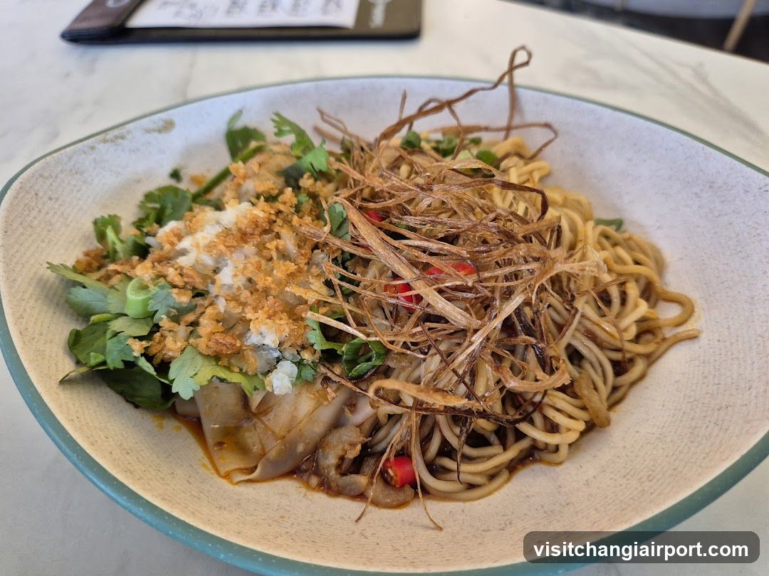 Stir-fried dish with shrimp and vegetables