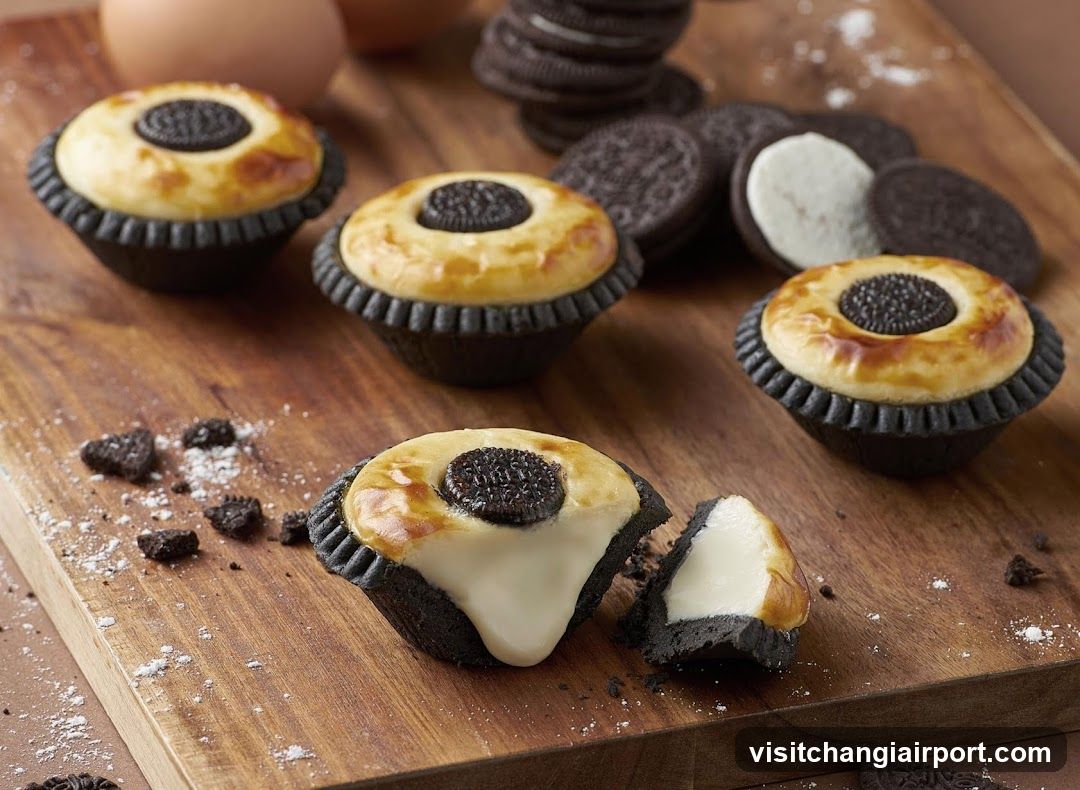 Oreo Cheese Tarts