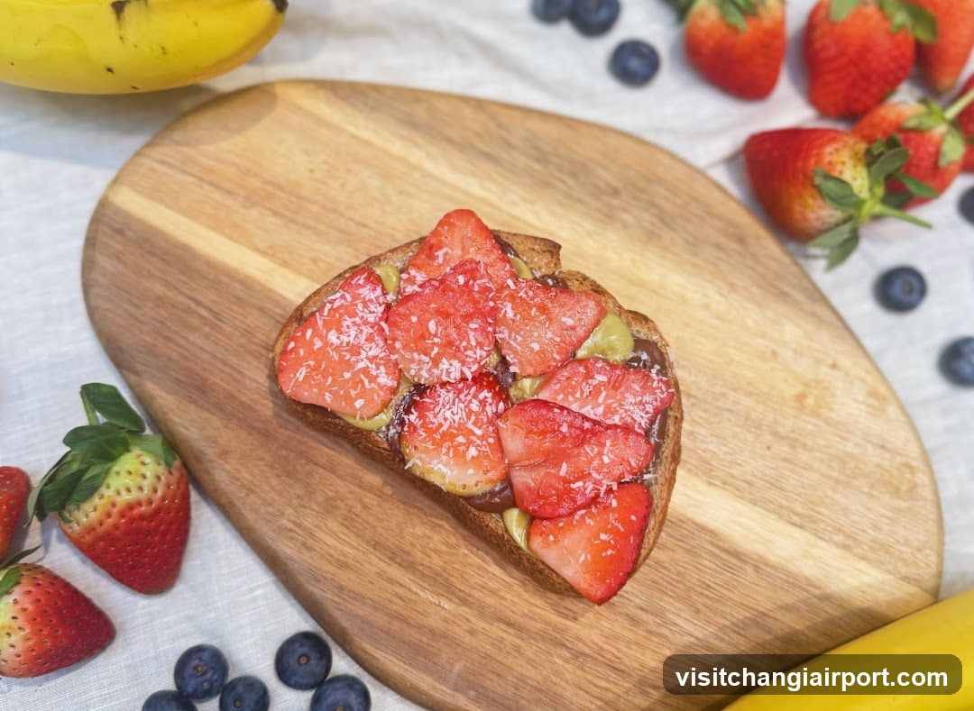 Strawberry and Avocado Toast