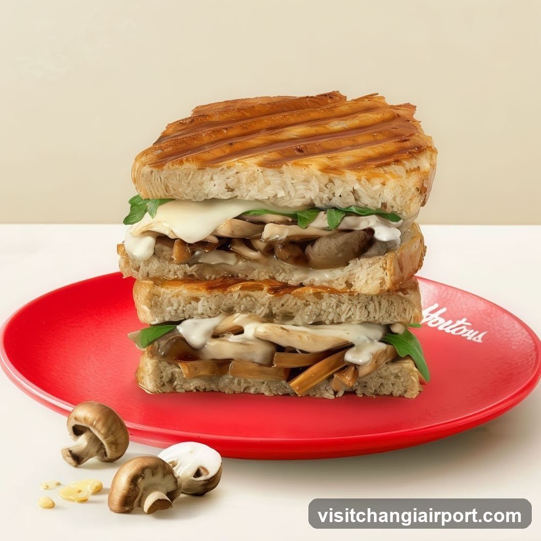 Mushroom Melt Sandwich