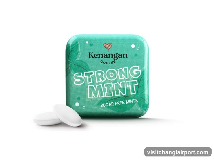 Kenangan Coffee Strong Mint Sugar Free Mints