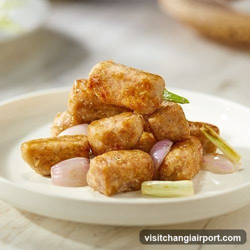 Fried Meat Bites with Shallots