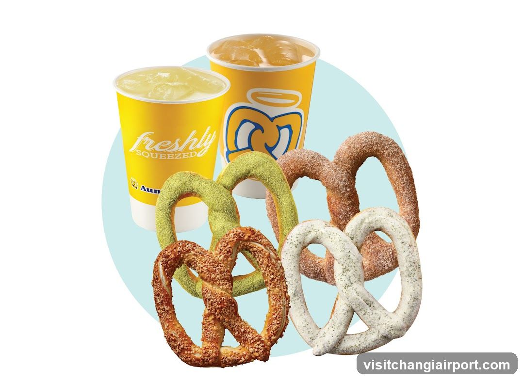 Pretzels and Drinks
