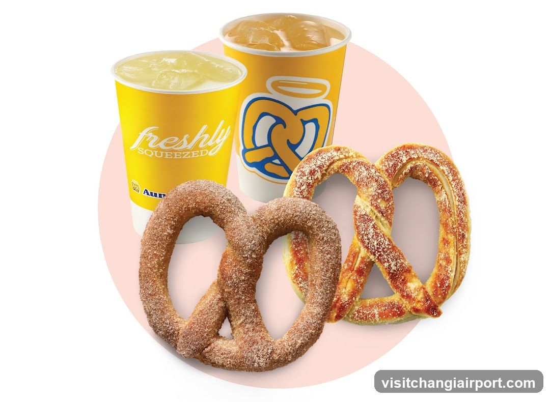 Pretzels and Drinks