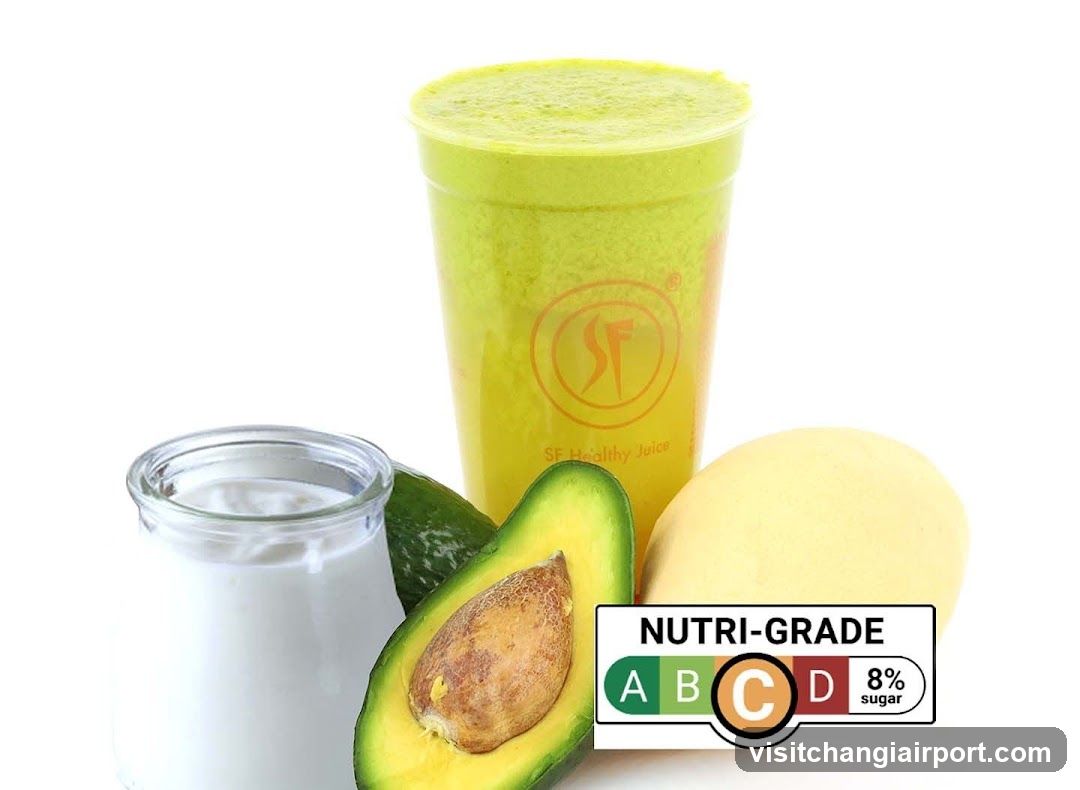 Healthy Juice with Ingredients