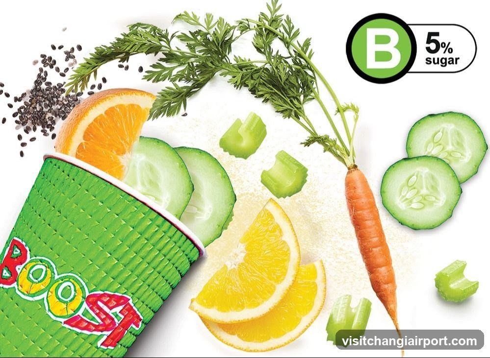 Boost Juice @ Jewel Changi Airport