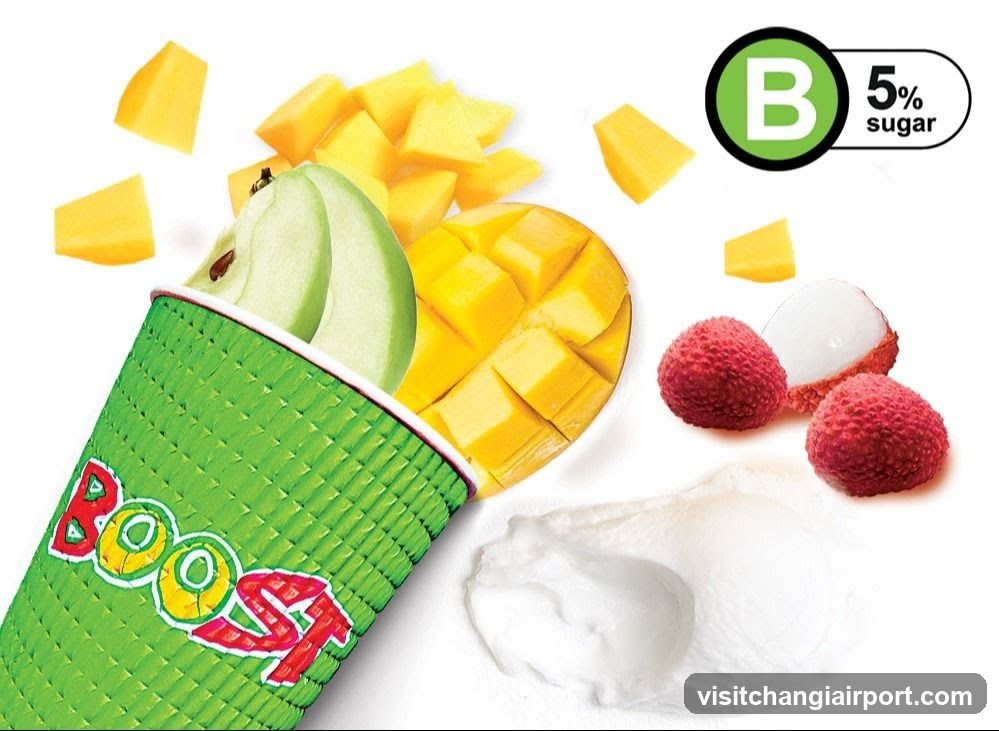 Boost Juice @ Jewel Changi Airport