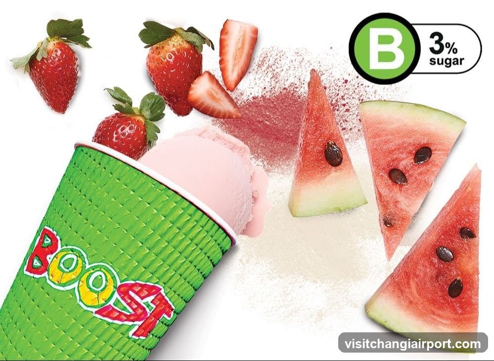 Boost Juice @ Jewel Changi Airport
