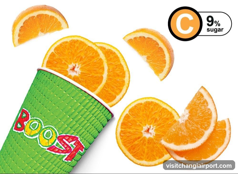 Boost Juice @ Jewel Changi Airport
