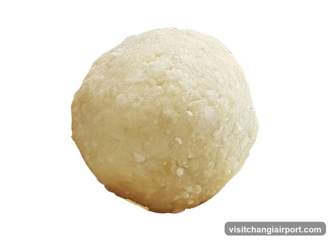 Close-up of a Laddu