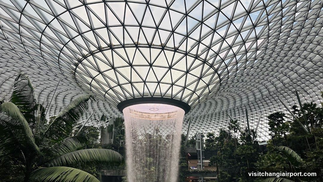 The Jewel Changi Airport Waterfall