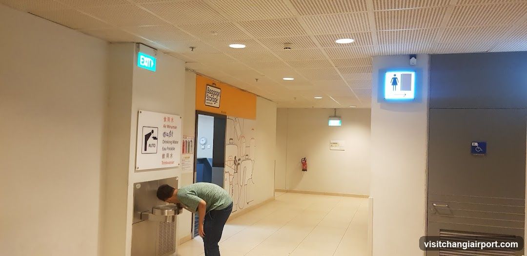 Water Dispenser Area in Corridor