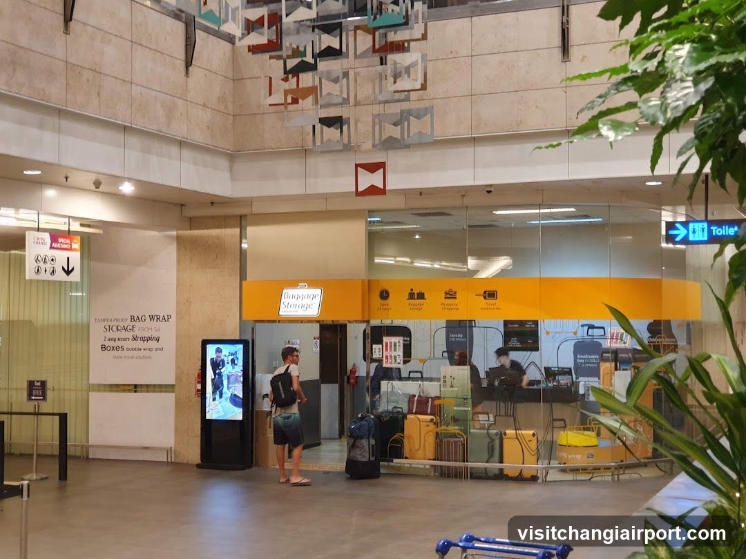 Airport Baggage Storage Area