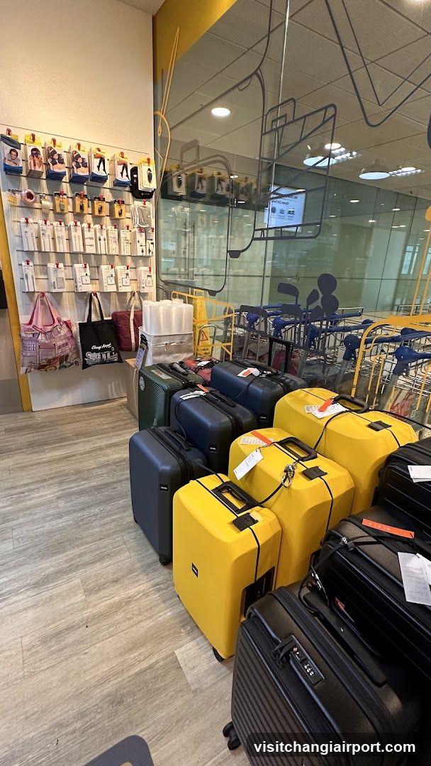 Luggage Store Interior Display
