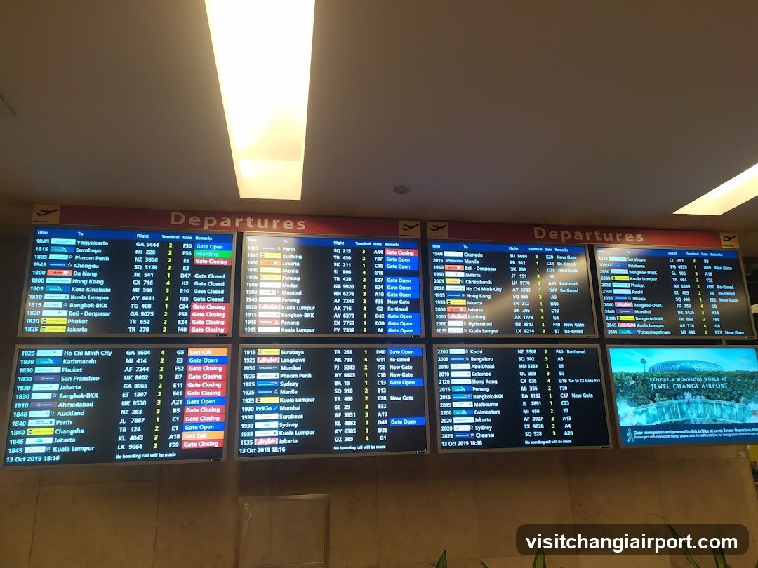 Airport Departures Board