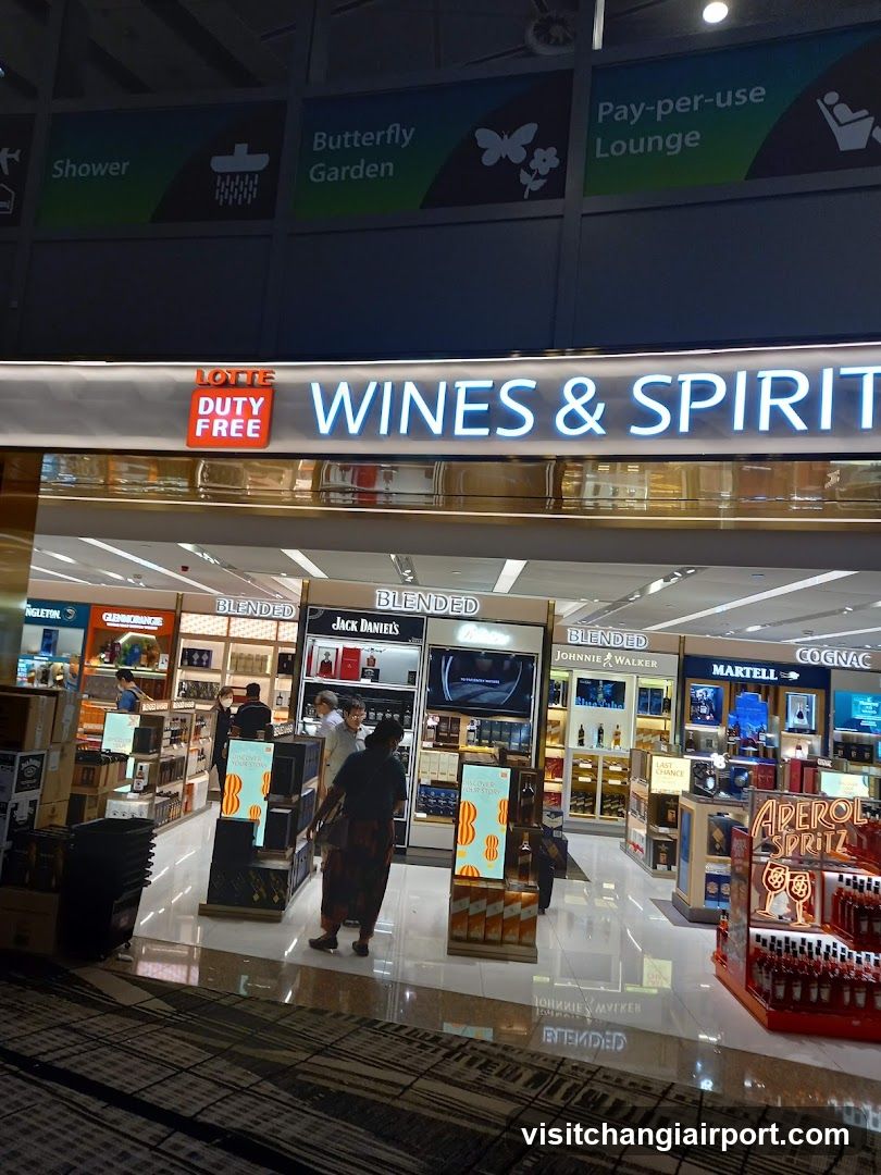 Wines & Spirits Store Entrance