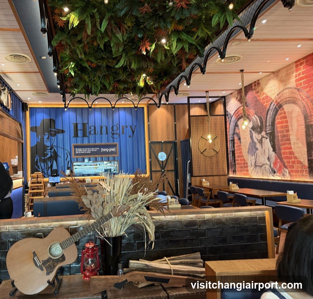 Hangry Restaurant Interior