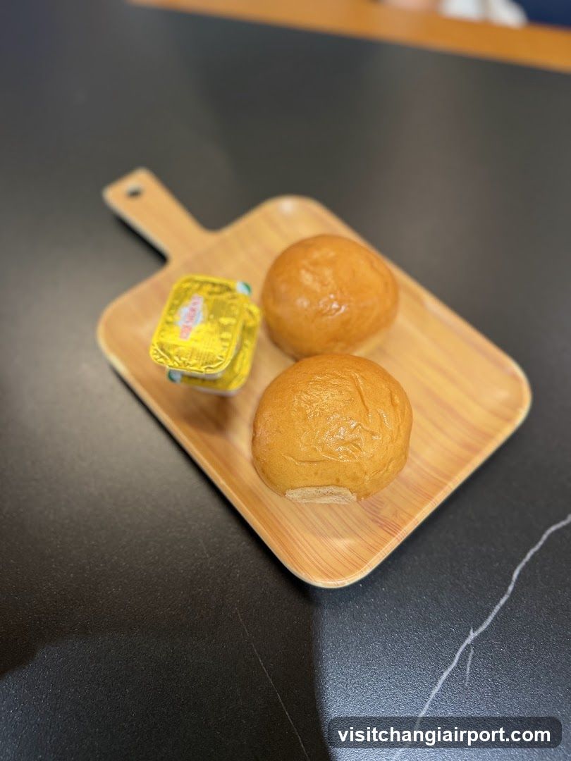 Buns on a Wooden Board
