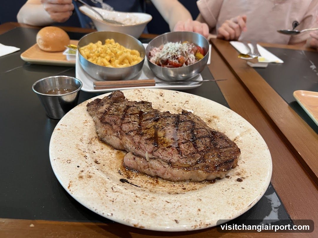 Grilled Steak Meal