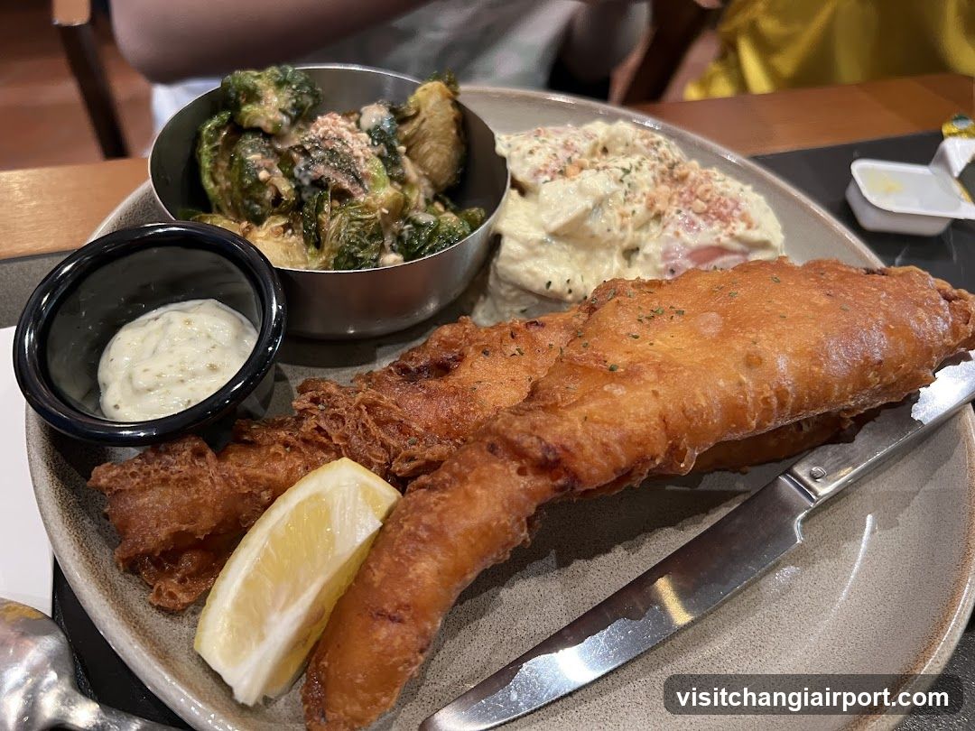 Fried Fish Meal with Sides