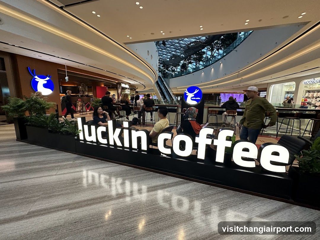 Luckin Coffee Interior View