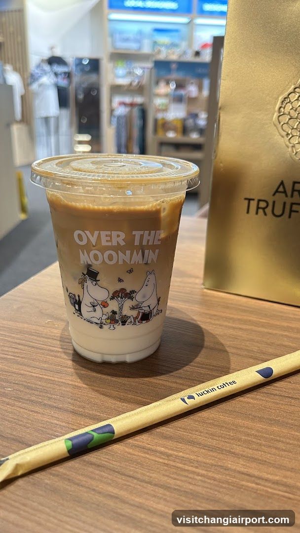 Luckin Coffee Cup with Moomins Design