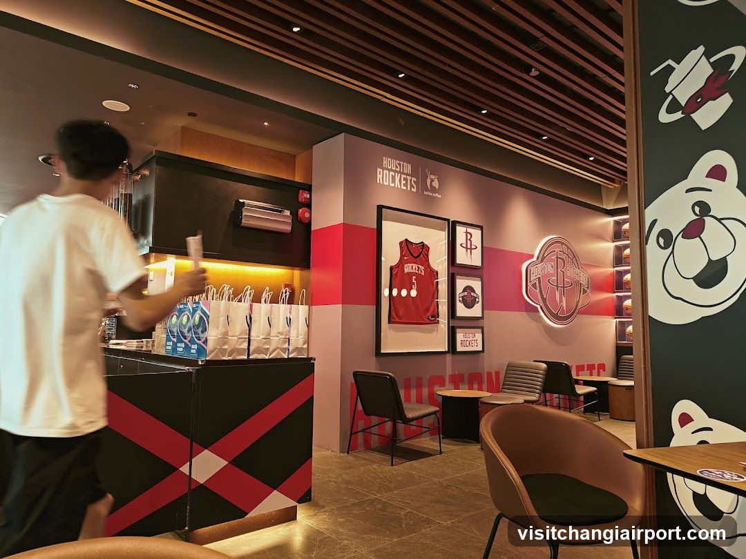 Houston Rockets Cafe Interior