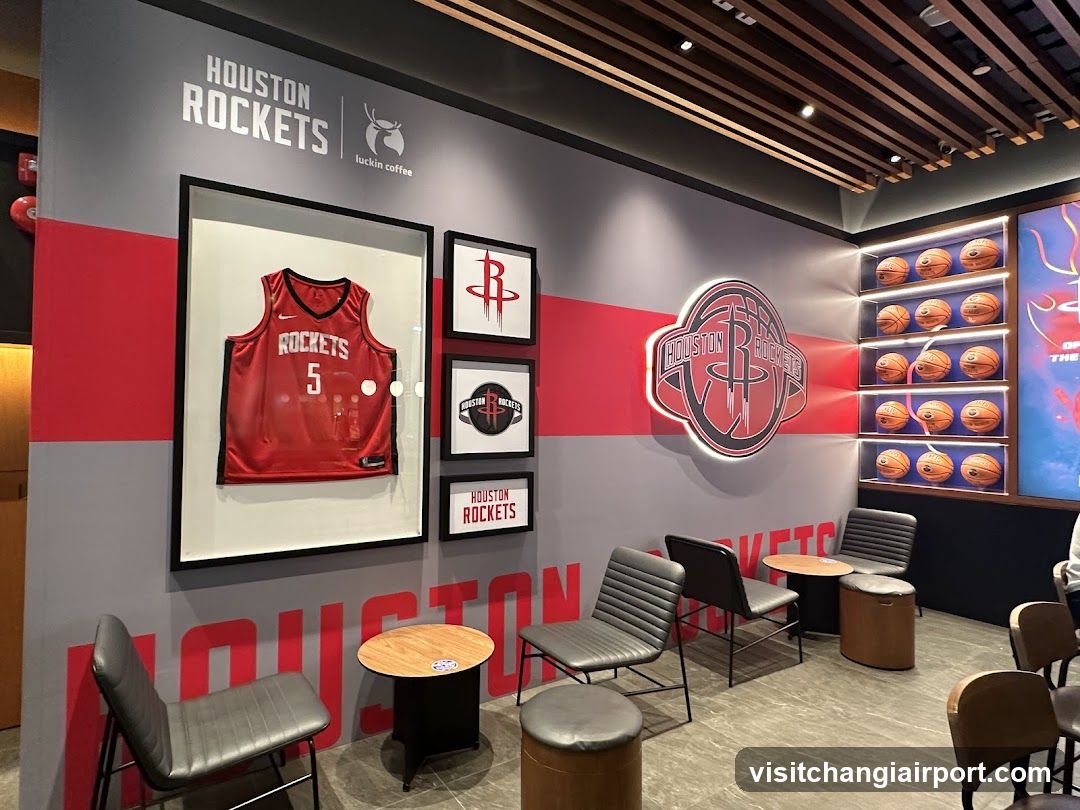 Houston Rockets Store Interior