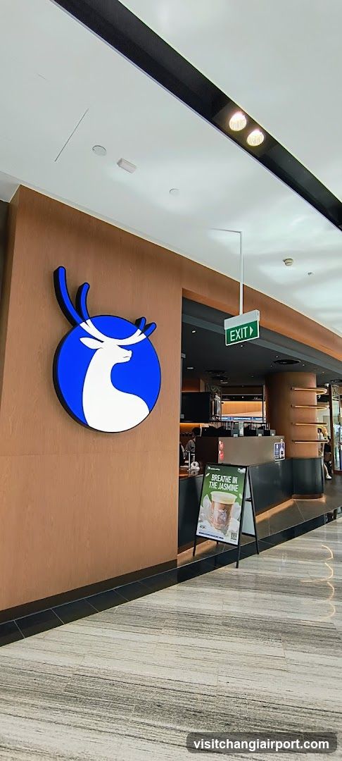 Store Interior with Signage and Advertisement