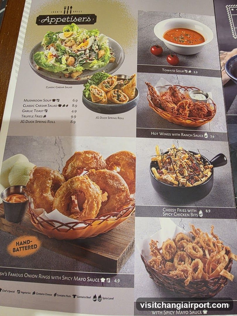 Appetizers Menu Page