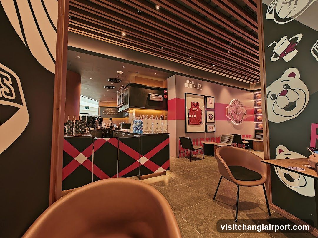 Houston Rockets Cafe Interior