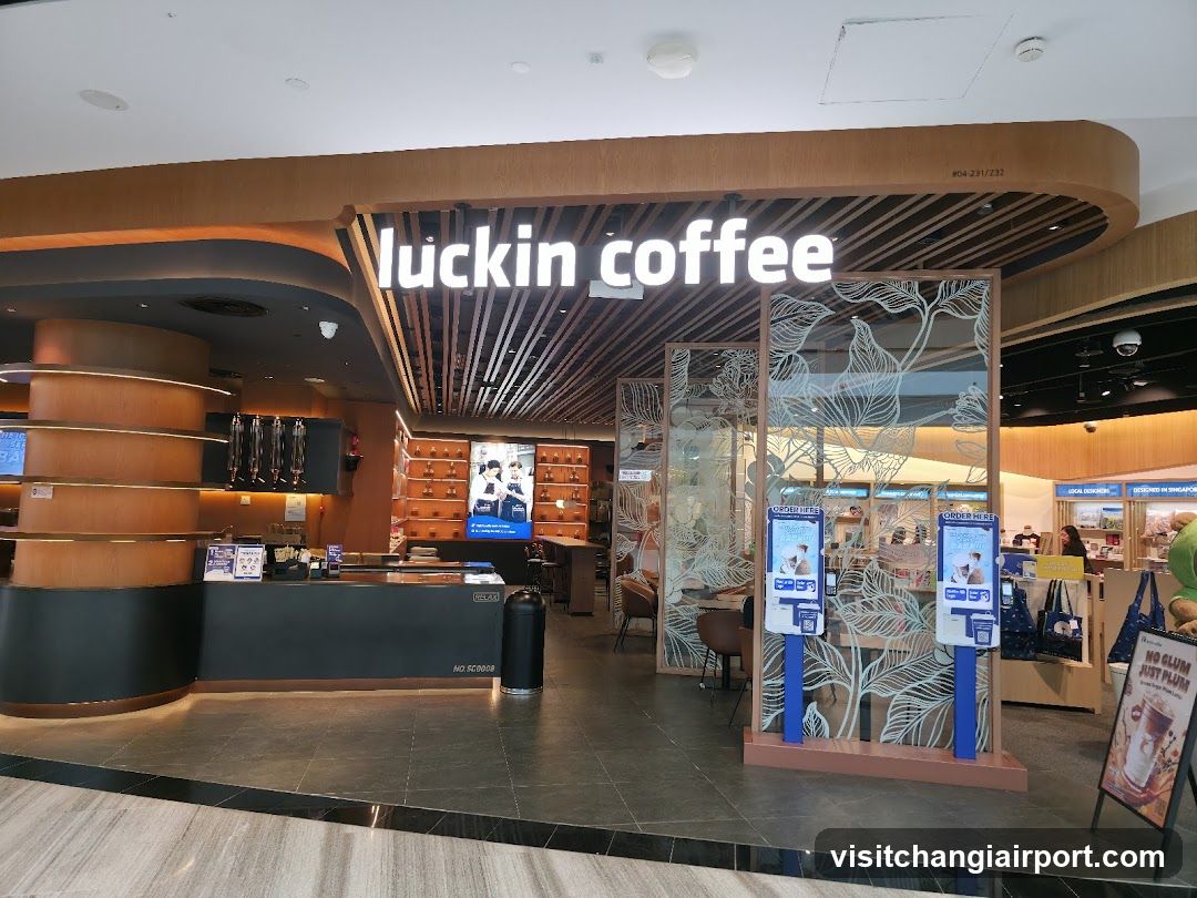 Luckin Coffee Interior View