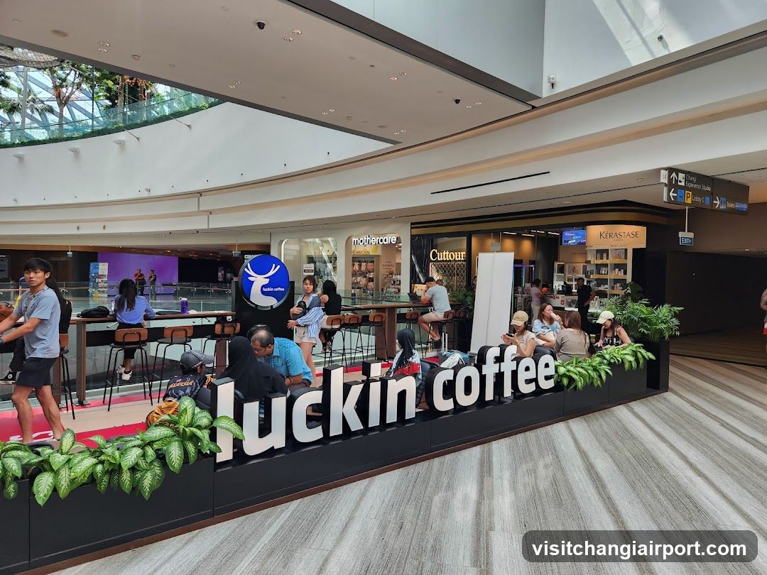 Luckin Coffee Interior Scene